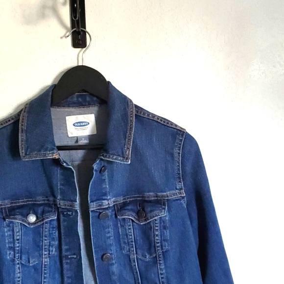 Old Navy Demin Button Down Jean Jacket M - Picture 2 of 6